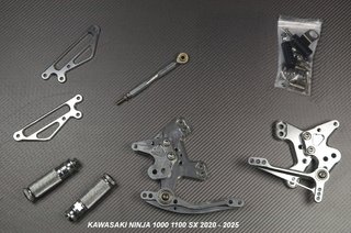 Estriberas retrasadas KAWASAKI NINJA 1000 1100 SX
