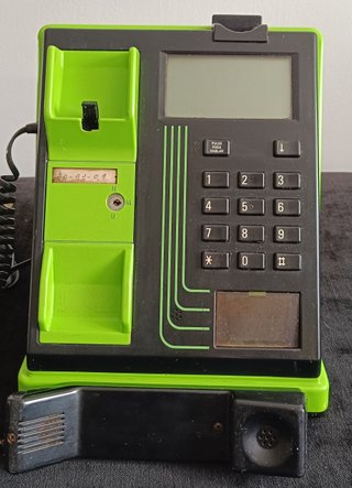 ANTIGUO TELEFONO MONEDERO TRMA TELEFONICA ALCATEL