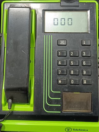 ANTIGUO TELEFONO MONEDERO TRMA TELEFONICA ALCATEL