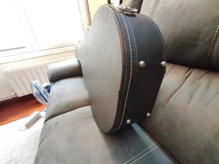 Estuche Guitarra Acústica Jumbo Negro