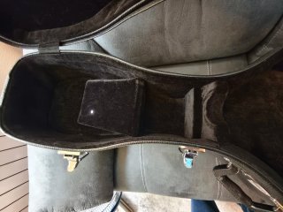 Estuche Guitarra Acústica Jumbo Negro