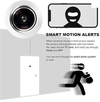 Mirilla Camara de Vigilancia IP Wifi