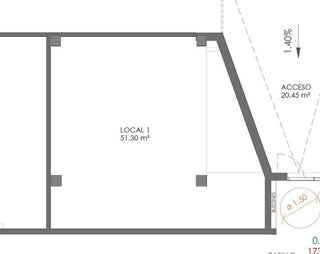 Local comercial en venta en Avda. Elvas en Badajoz