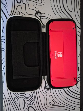 Nintendo Switch OLED Edición Mario Roja