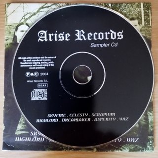 CD Sampler Recopilatorio Arise Records Heavy Metal