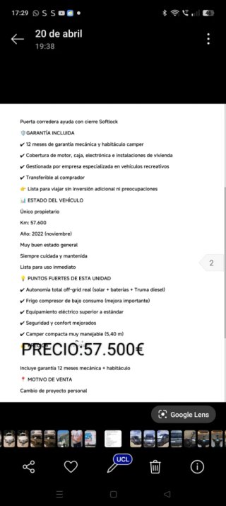 Camper POSSL Trenta 540