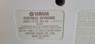 Teclado Yamaha PS-20