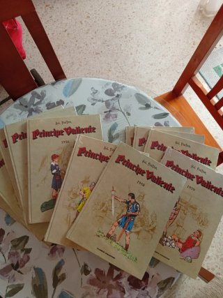 15 tomos del príncipe valiente (1951/1965)
