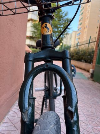 Bicicleta BMX Urbana con Cesta