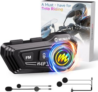 Moman Auriculares Casco Moto RS-H4P Manos Libres