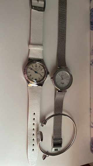 Dos relojes y pulsera sin usar marca watch/ lotus
