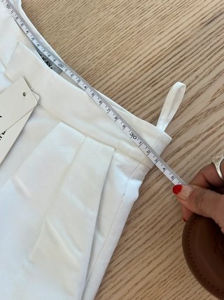 Dice Kayek Shorts Blancos Elegantes de Lujo NWT 311€