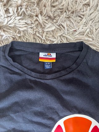 Camiseta Ellesse Negra Talla M