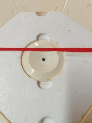 Lampadario design danese After Six anni '70