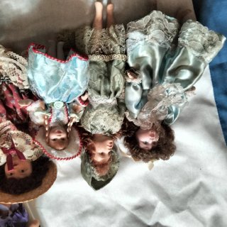 Bambole di porcellana vintage