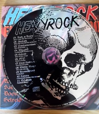 CD Heavy Rock Sampler Recopilatorio Eurometal 2000