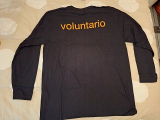 Camiseta Orange Voluntario Manga Larga Talla M