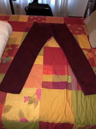Pantalones Carhartt Granate