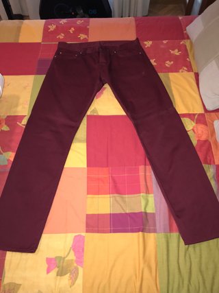 Pantalones Carhartt Granate
