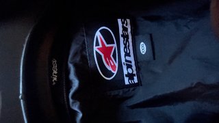 Chaqueta Moto Alpinestars Negra y Blanca xxxl