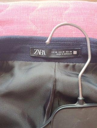 Traje Zara Azul