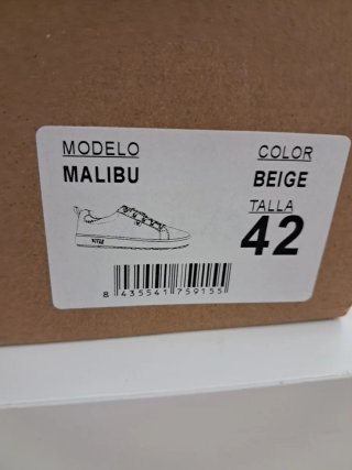 Pitas Malibu Beige Talla 42