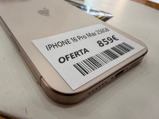 IPHONE 16 Pro Max 256GB