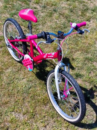 Bicicleta niña 20 pulgadas rosa
