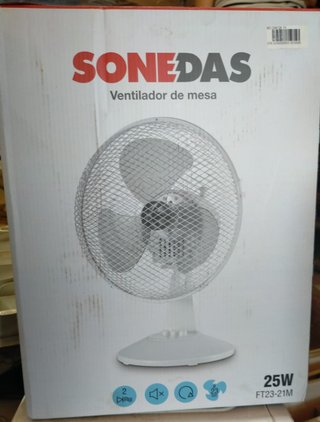 Ventilador de mesa Sonedas FT23-21M 25W