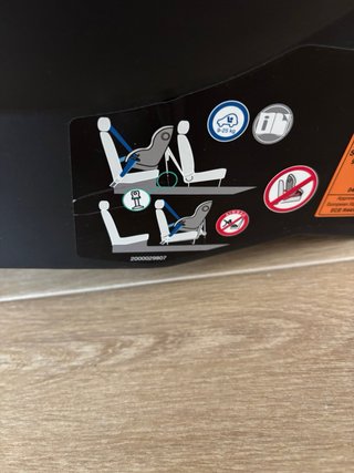 Silla Coche Britax Römer Negra