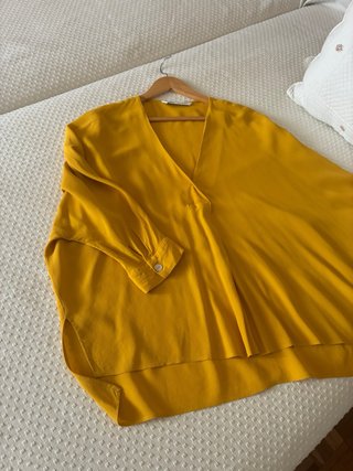 Blusa Zara manga francesa