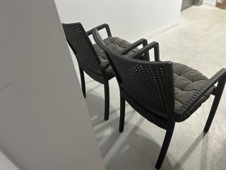 Juego de 2 sillas de terraza