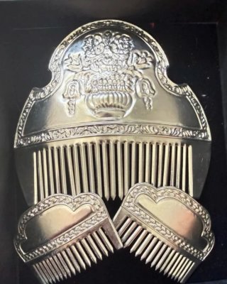 Juego de Peinetas Falleras Plata