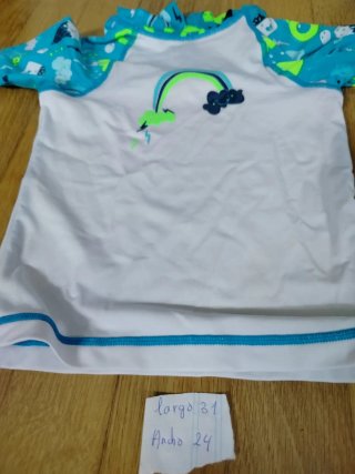 Conjunto Ropa Baño Panda y Cangrejo