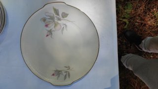 Set Piatti Porcellana Vintage Rose