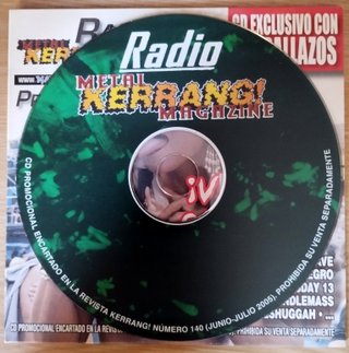 CD Kerrang Sampler Recopilatorio Verano Caliente