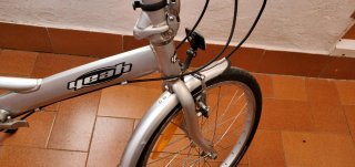 Bicicleta plegable aluminio 20 buen estado