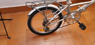 Bicicleta plegable aluminio 20 buen estado