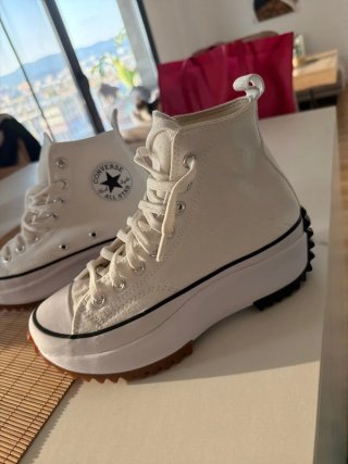 Converse Run Star Hike Blancas Talla 39