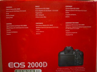 Canon EOS 2000D Kit Cámara Digital