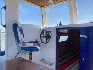 Barco a motor de recreo