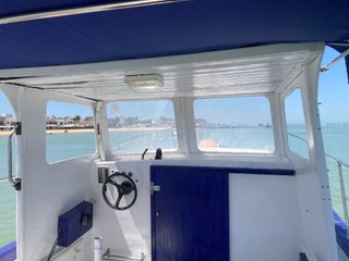 Barco a motor de recreo
