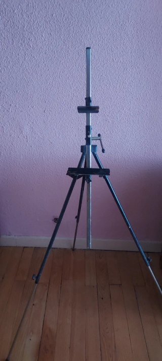 Caballete  de acero para pintar