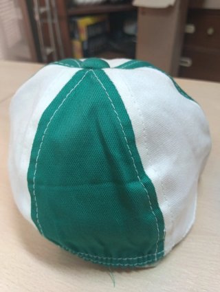 Gorra Infantil Retro Verde y Blanca