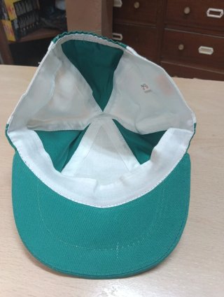 Gorra Infantil Retro Verde y Blanca