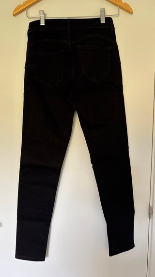 Vaqueros Push-Up Mango Talla 36 Negros