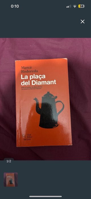 Libro La plaça del diamant