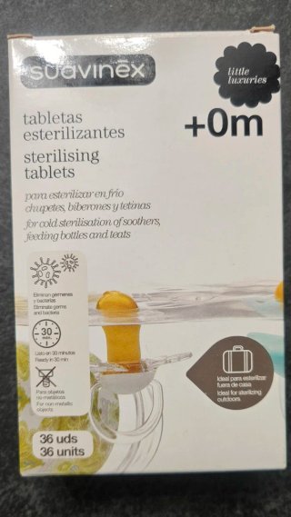 Suavinex Tabletas Esterilizantes 26 uds