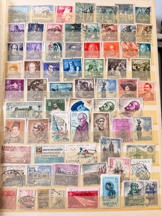Colección de sellos variados