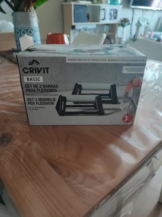 CRIVIT Set 2 Barras Flexiones